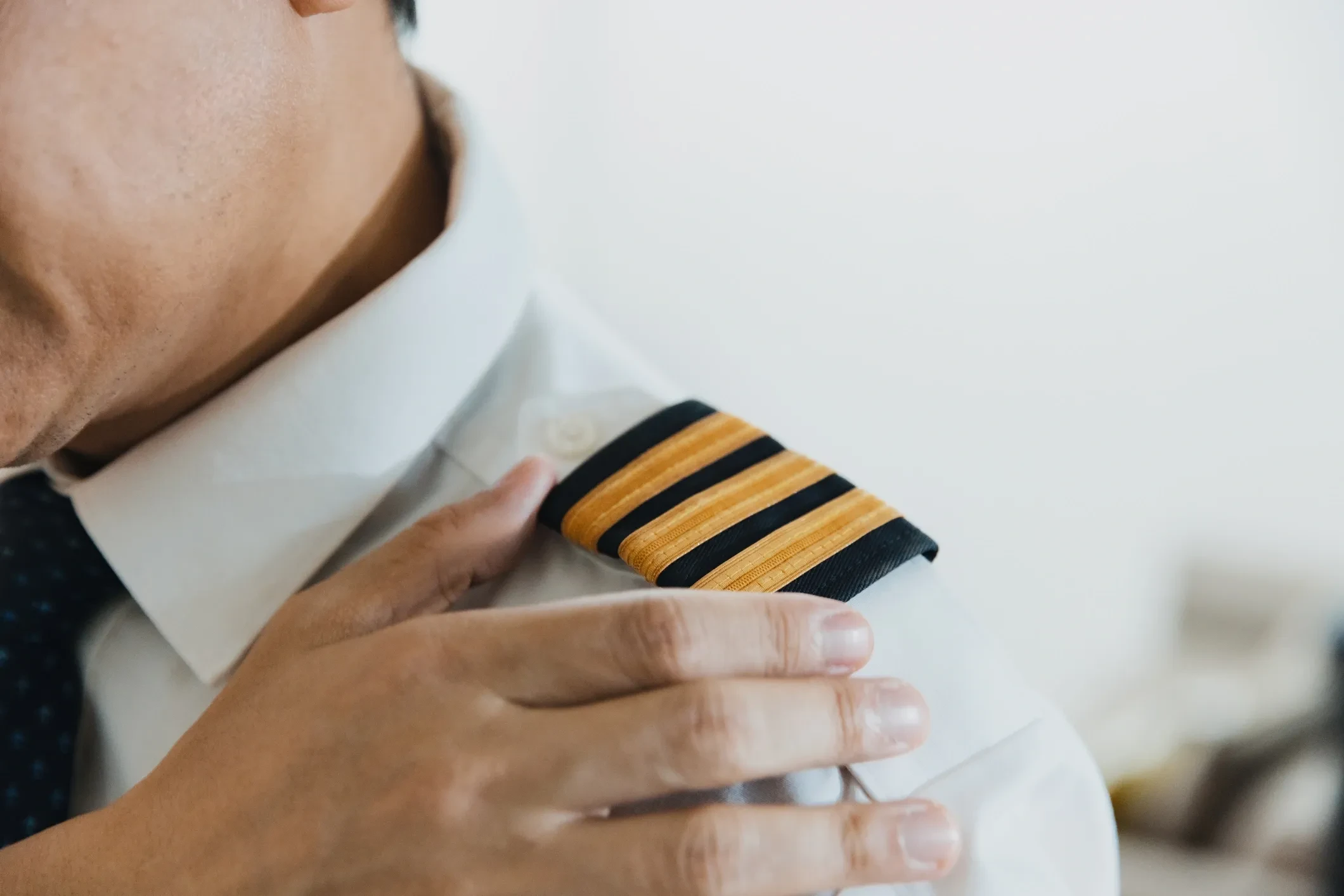 Flight instructor and student reviewing pre-flight checklist